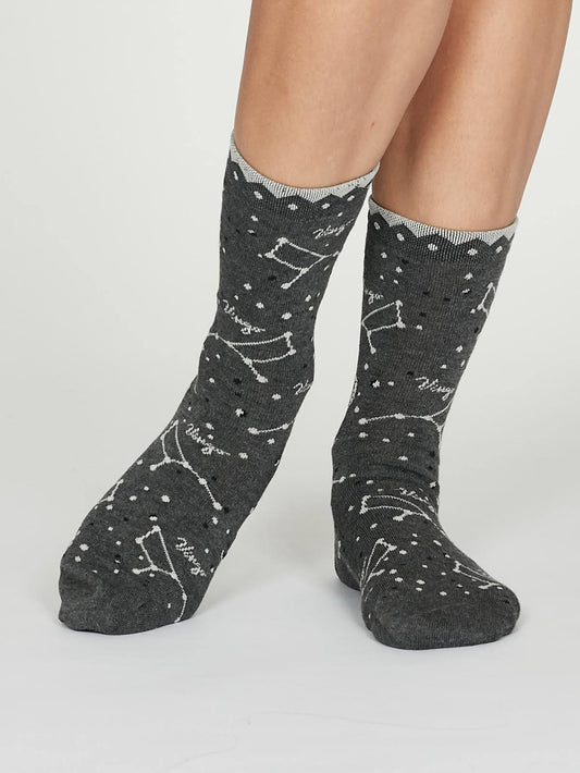 Zodiac Star Sign Socks | Fun Socks & Slippers for Women | Uncommon Goods | Holiday Gifts