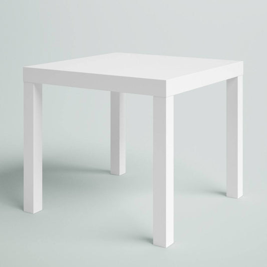 Zipcode Design Ritchie End Table Color: White