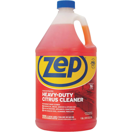 Zep Heavy - Duty Citrus Cleaner and Degreaser 128 Ounce ZUCIT128CA (Case of 2)