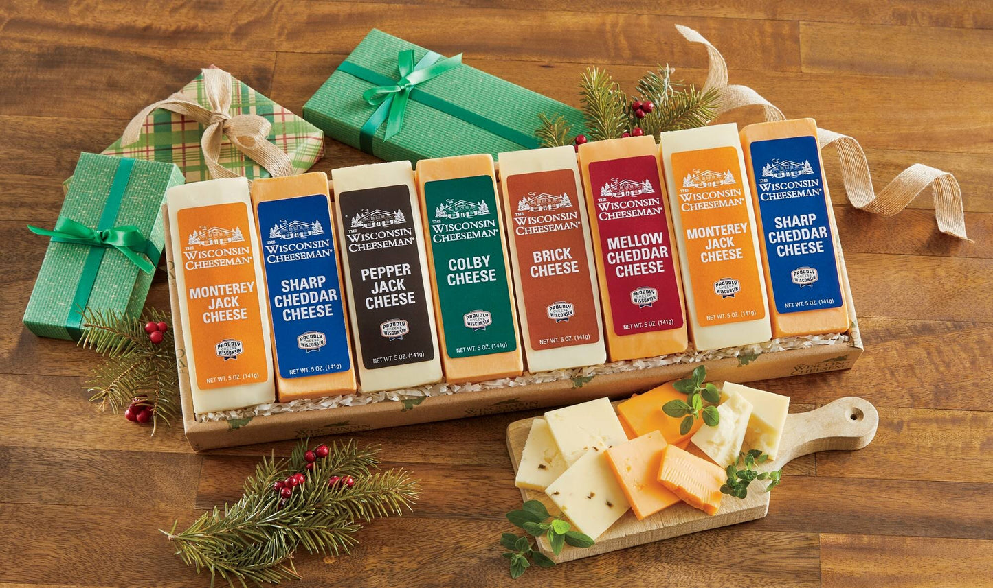 Wisconsin Cheeseman Cheese Bars Gift Assortment