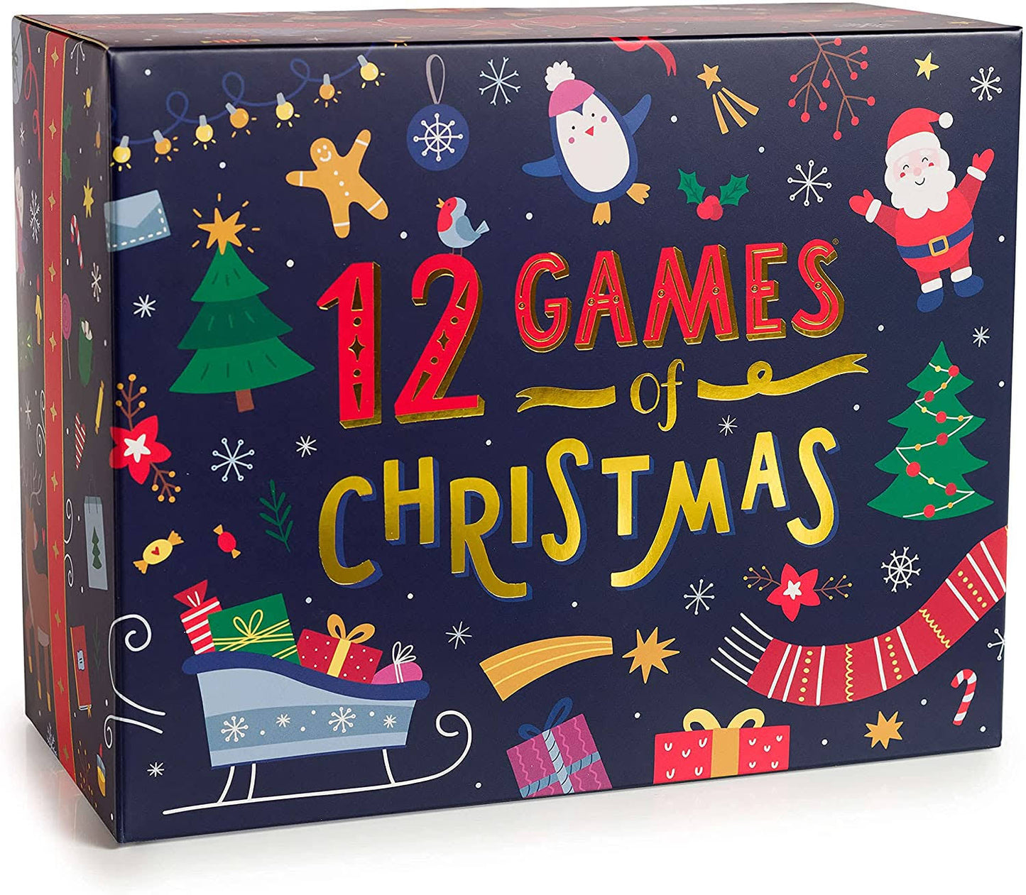 12 Games of Christmas - Hilarious Festive Family Party Games