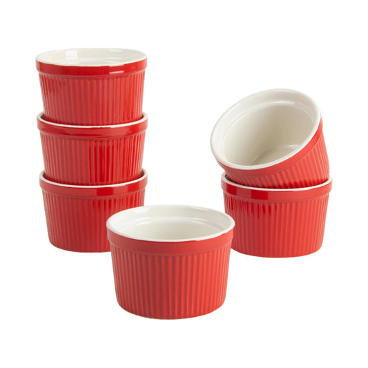 10 Strawberry Street Roma 10oz Ramekin Set of 6 - Blue