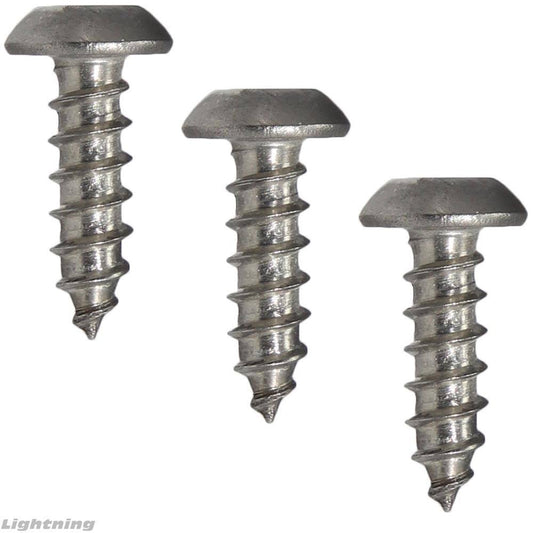 #8 x 3/4 Button Head Torx Security Sheet Metal Screws Stainless Steel Tamper Resistant, Qty 25 Number 8 Size x 3/4 Length