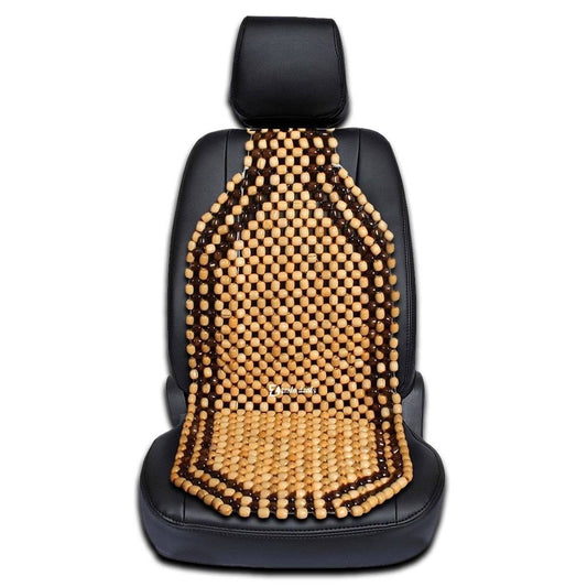 Zento Deals Wood Beaded Comfort Seat Cushion