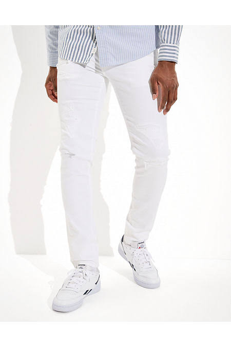 AE AirFlex Patched Skinny Jean Mens