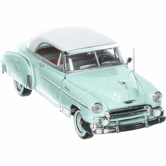 1950 Chevy Bel Air Green - Motormax Premium American 73268 - 1/24 Scale Diecast Model Car