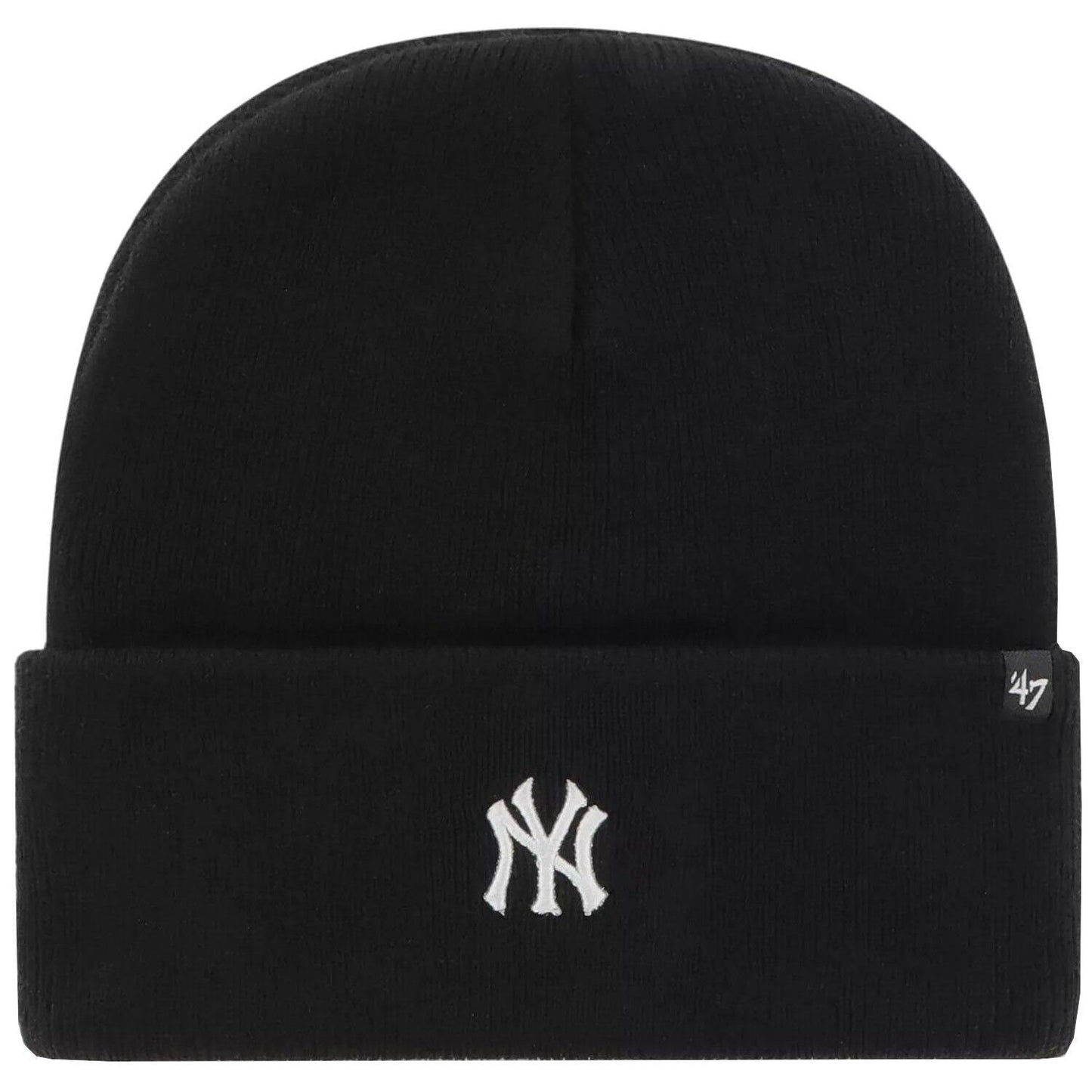 47 Brand New York Yankees Haymaker Cuff Knit Black