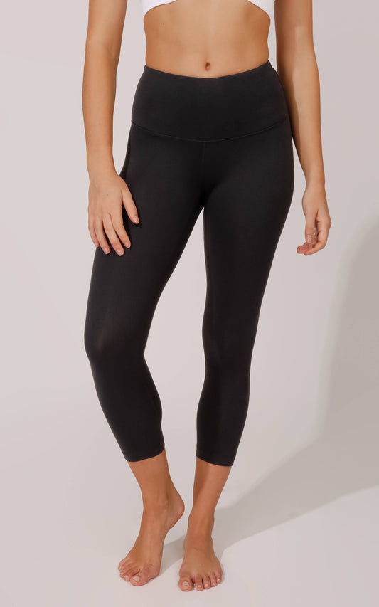 90 Degree by Reflex Womens Fitness Running Athletic Leggings Black Xs