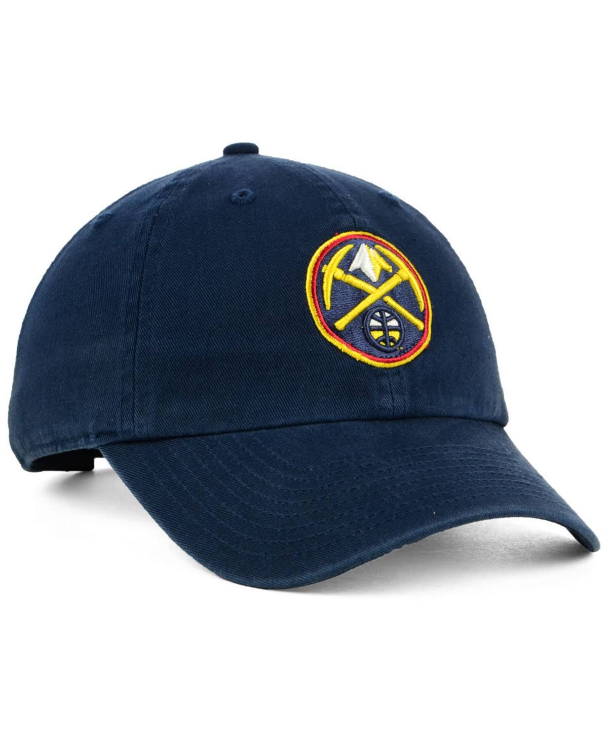 47 Navy Denver Nuggets Team Clean Up Adjustable Hat