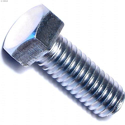 3/8-16 x 1 Zinc Full Thread Hex Tap Bolts