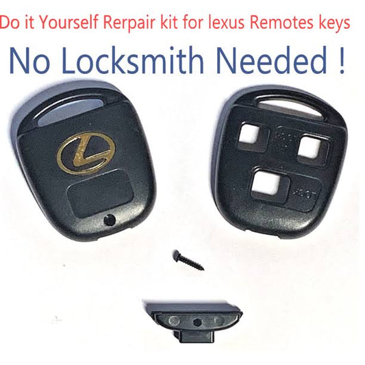 Your Discount Key Supplier Lexus Remote Head Key Shell 3 Button Repair Kit