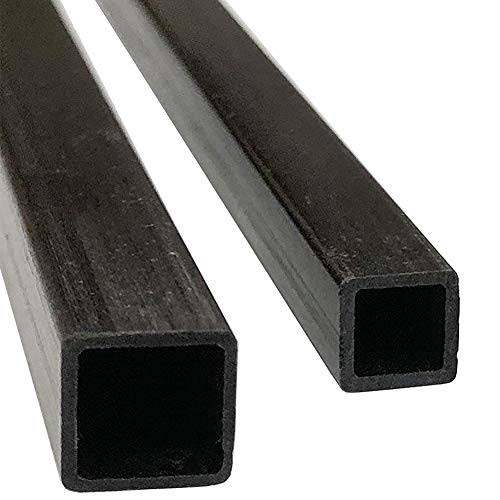 AFexm 100% Pure Carbon Fiber Square Tube OD 10x10mm ID 8.5x8.5mm Length 500mm for Quadcopter