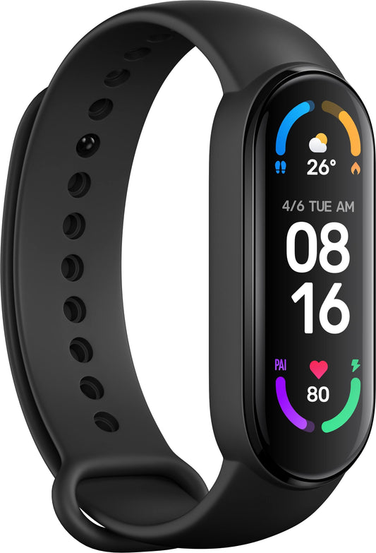 Xiaomi Mi Smart Band 6 Waterproof Smart Wristband Watch - Black (Global Ver.)