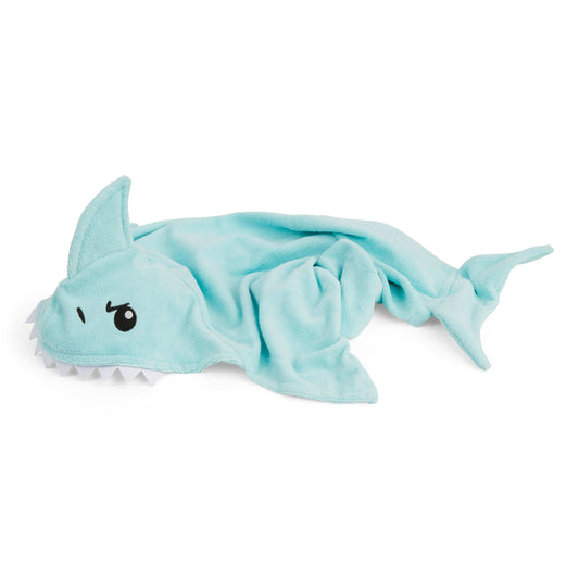 Well & Good Shark Hooded Dog Towel, Small/Medium