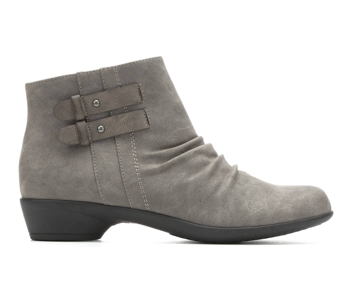 Womens Solanz Cherlie Ruched Booties