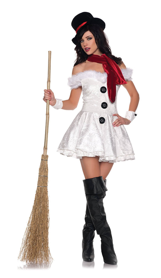 Womens Underwraps Snowed In Costume Adult