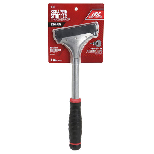 Ace 4 in. W Carbon Steel Heavy-Duty Paint Scraper 60690