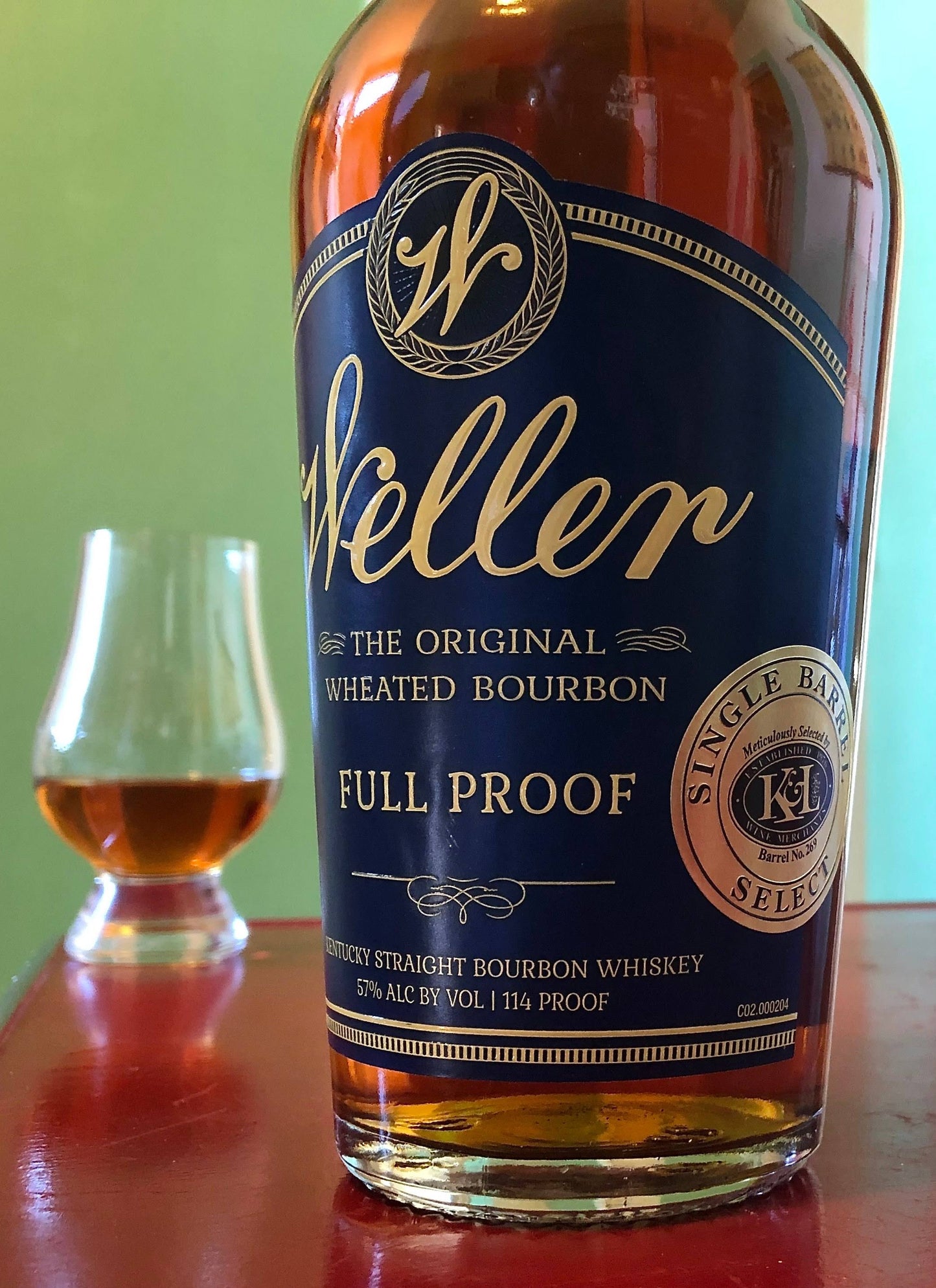 Weller Bourbon Barrel Aged Honey By Hoosier Honey (Full Pint)