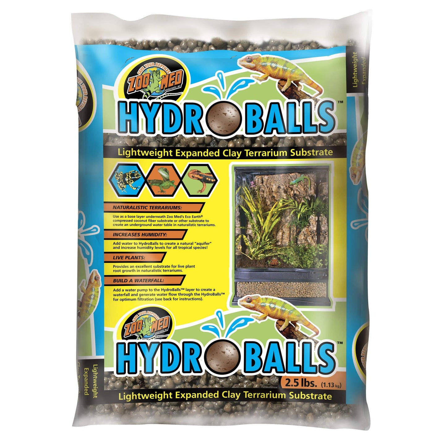 Zoo Med HydroBalls Clay Terrarium Substrate (2.5 lbs)