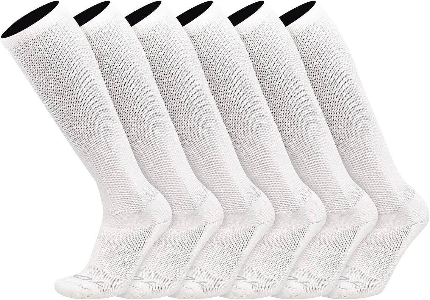 Work & Athletic Over The Calf Socks 6-Pack