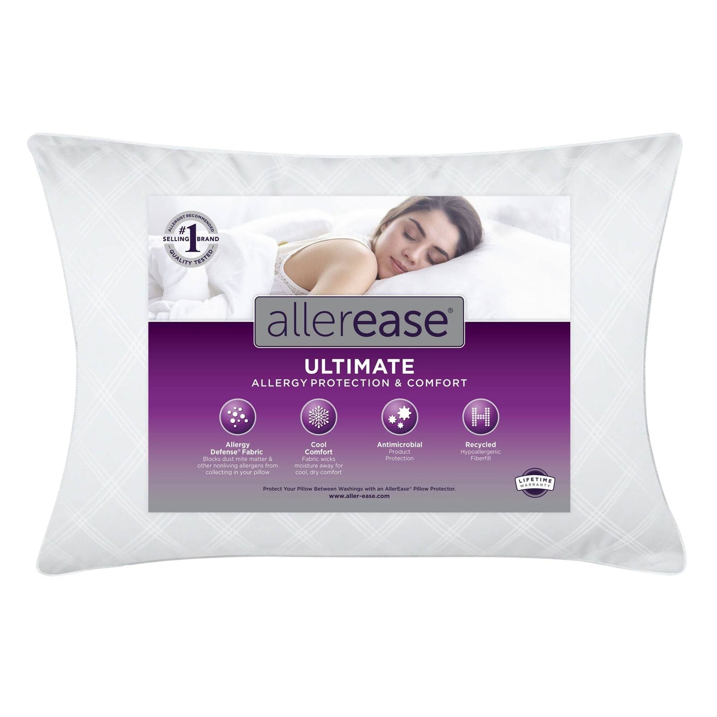 Allerease Ultimate Standard/Queen Size Pillow