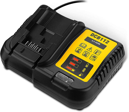 20V/60V Battery Charger Replacement for DeWalt 20-Volt & 60-Volt Max Lithium-Ion Battery DCB612 DCB609-2 DCB609 DCB606 DCB606-2 DCB208 DCB206