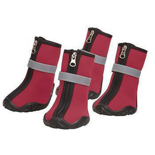 Zack & Zoey ThermaPet Red Neoprene Boots