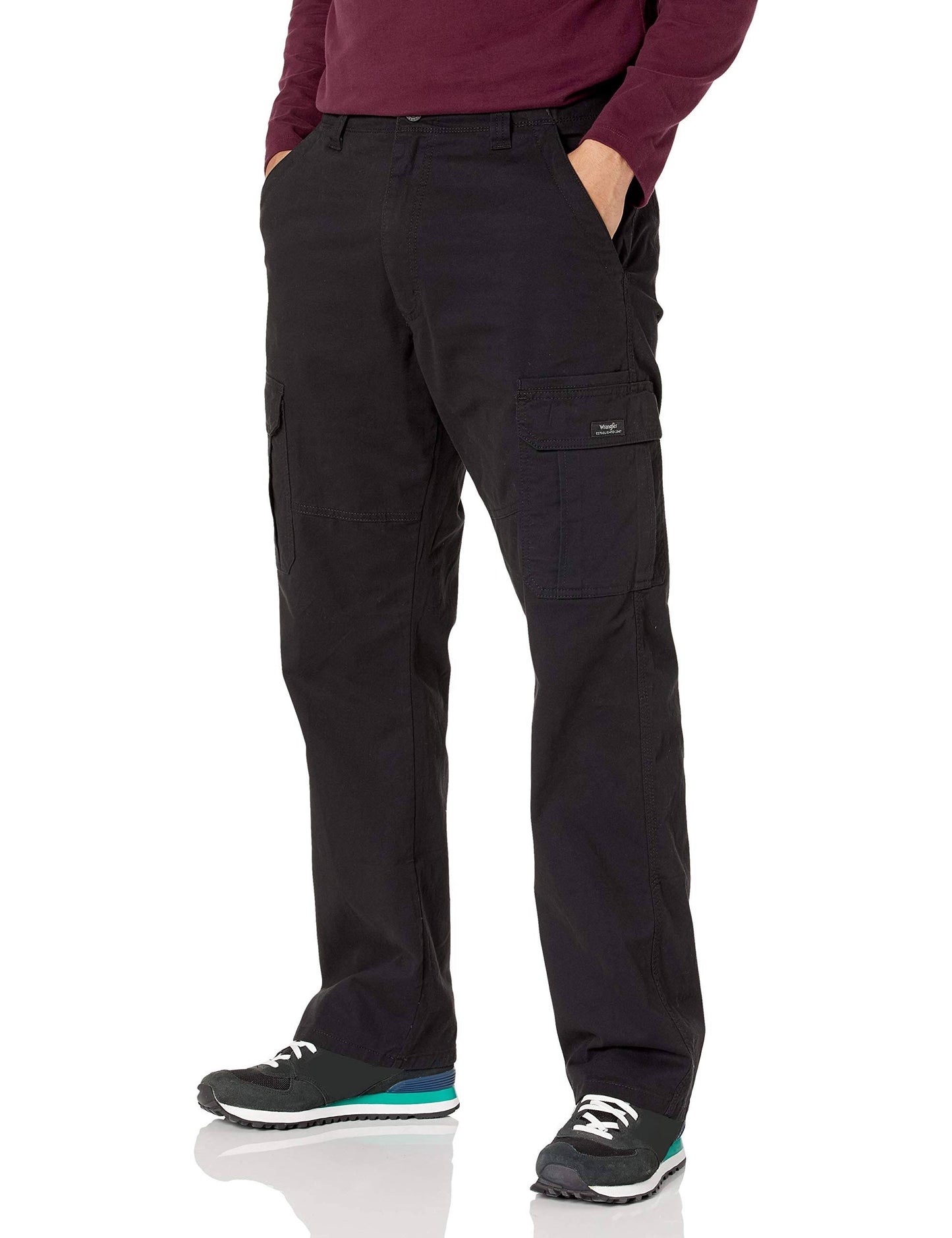 Wrangler Mens Comfort Solution Series Cargo Pants [Size: 32x30]