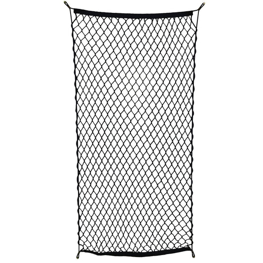 ABN Cargo Net with Fasteners and Hardware 24 x 45in Stretches to 60i