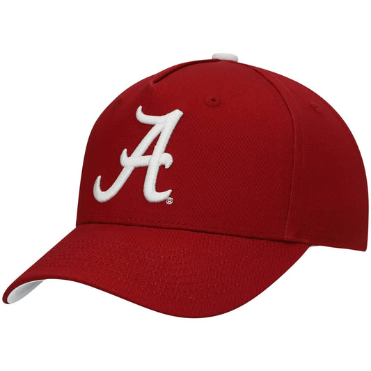 Youth Crimson Alabama Tide Precurved Snapback Hat