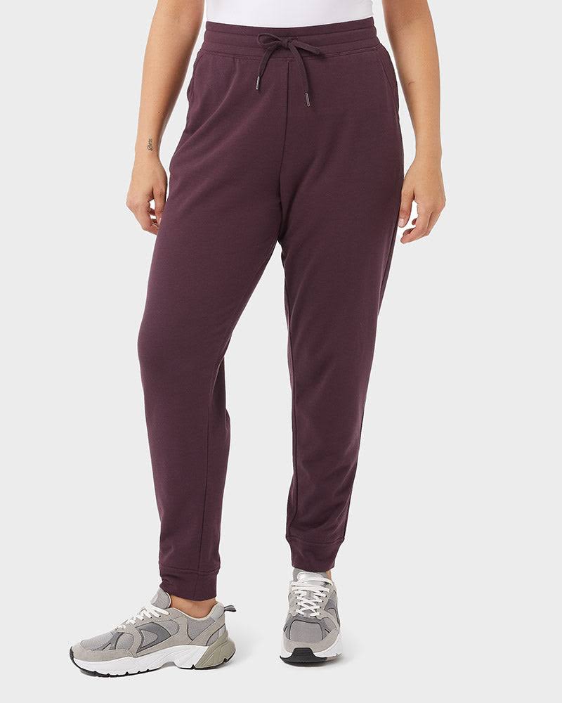 32 Degrees Womens Comfort Tech Jogger Boysenberry / XL