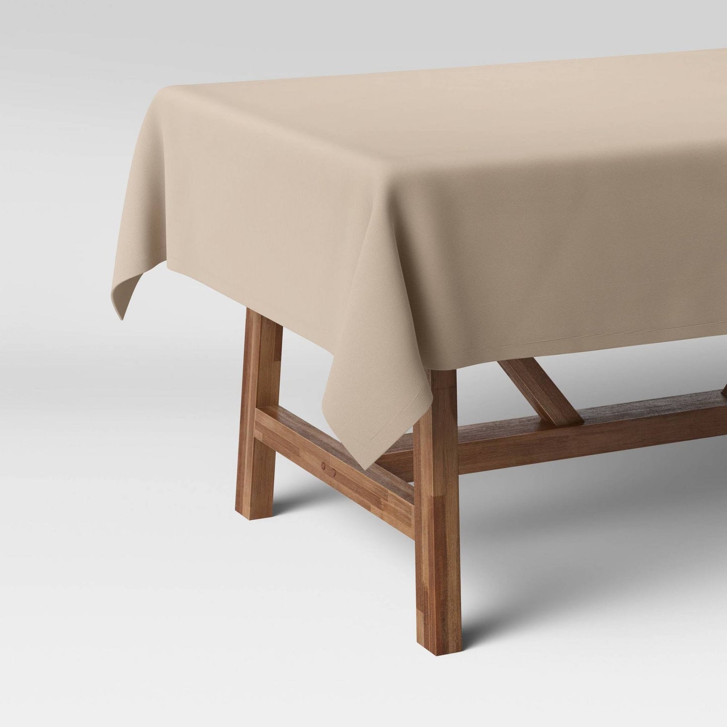 120 x 60 Solid Tablecloth Natural - Threshold