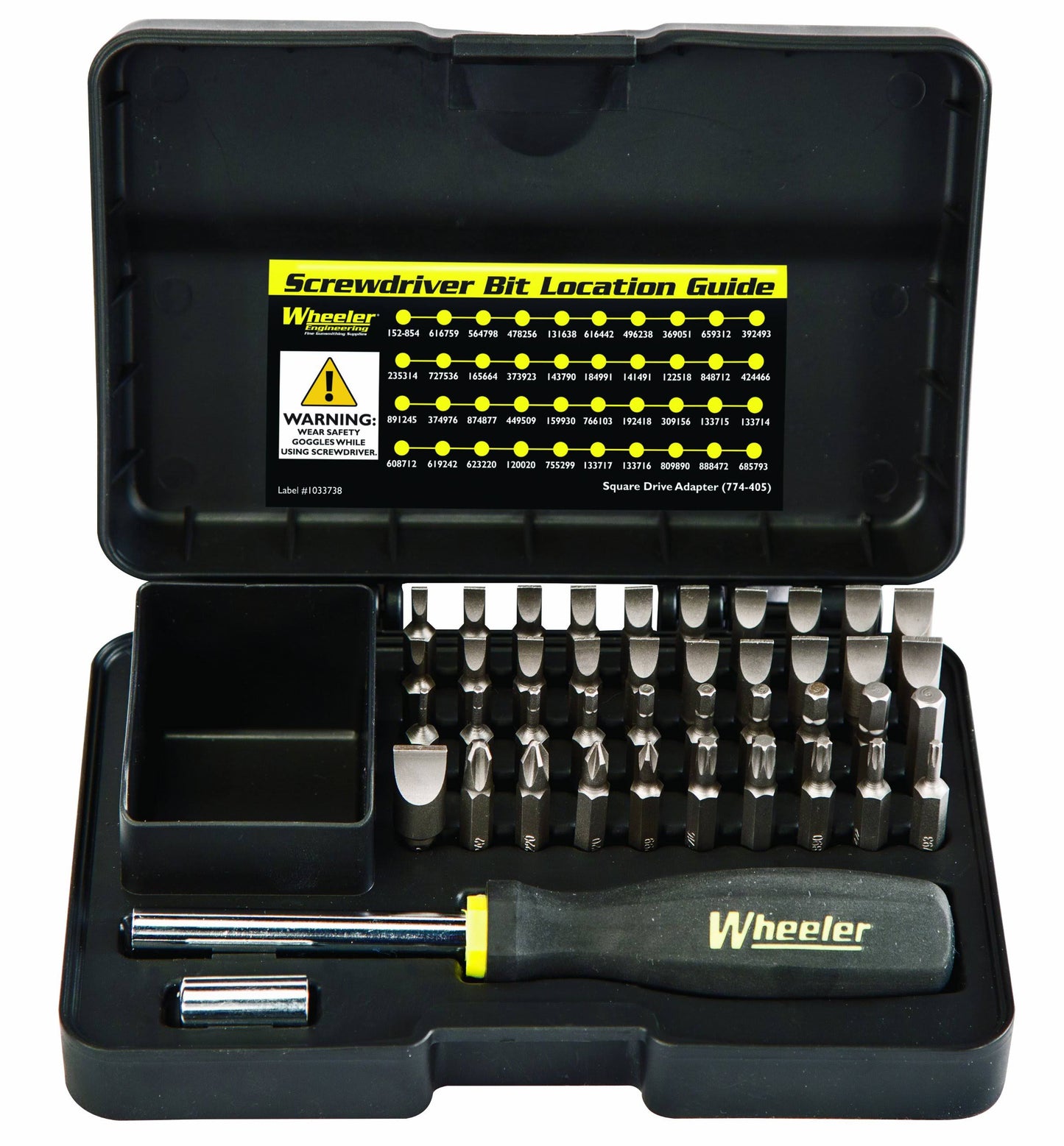 Wheeler Professional Gunsmithing Screwdriver Set 43 PC