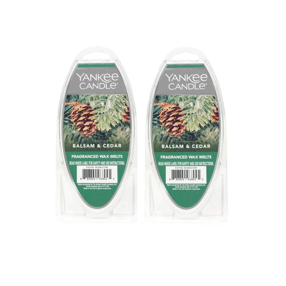 Yankee Candle Balsam & Cedar Wax Melts, 3 Pack