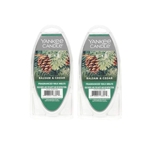 Yankee Candle Balsam & Cedar Wax Melts, 3 Pack