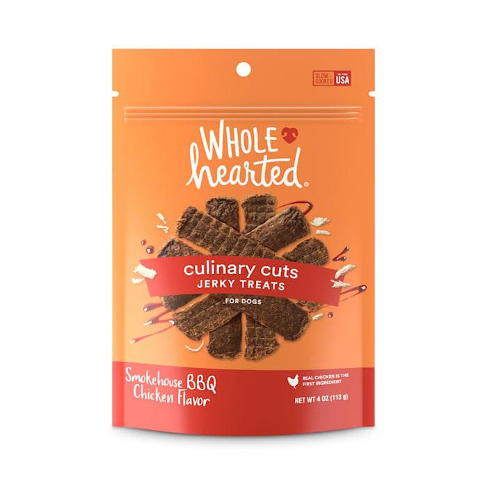 WholeHearted Culinary Cuts Chicken Recipe Jerky Dog Treats, 16 oz.