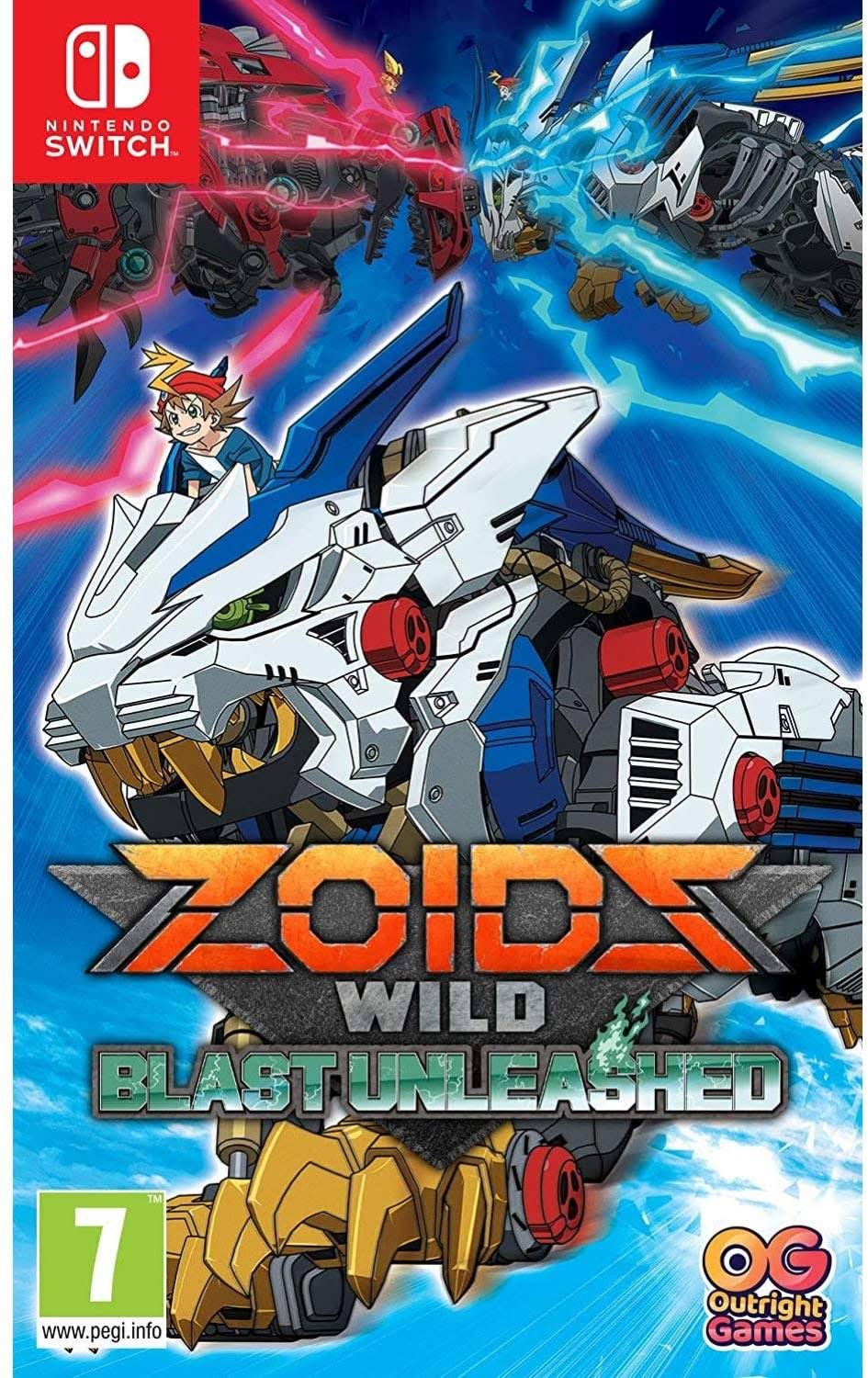 Zoids Wild Blast Unleashed Nintendo Switch Game