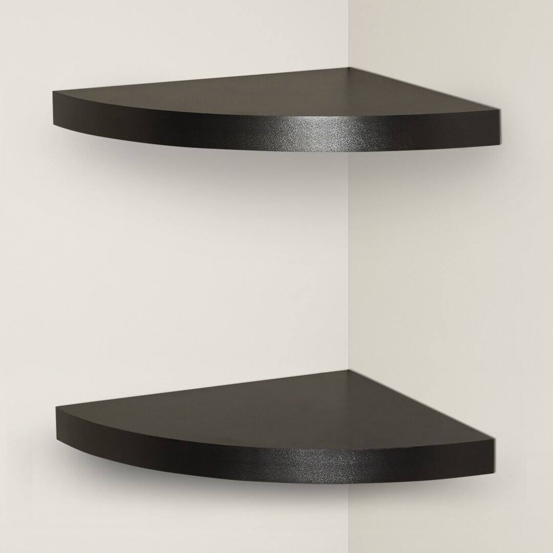 2 Piece Corner Shelf Ebern Designs Finish