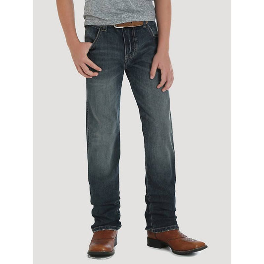 Wrangler Boys Retro Slim Straight Jean in Roughhouse