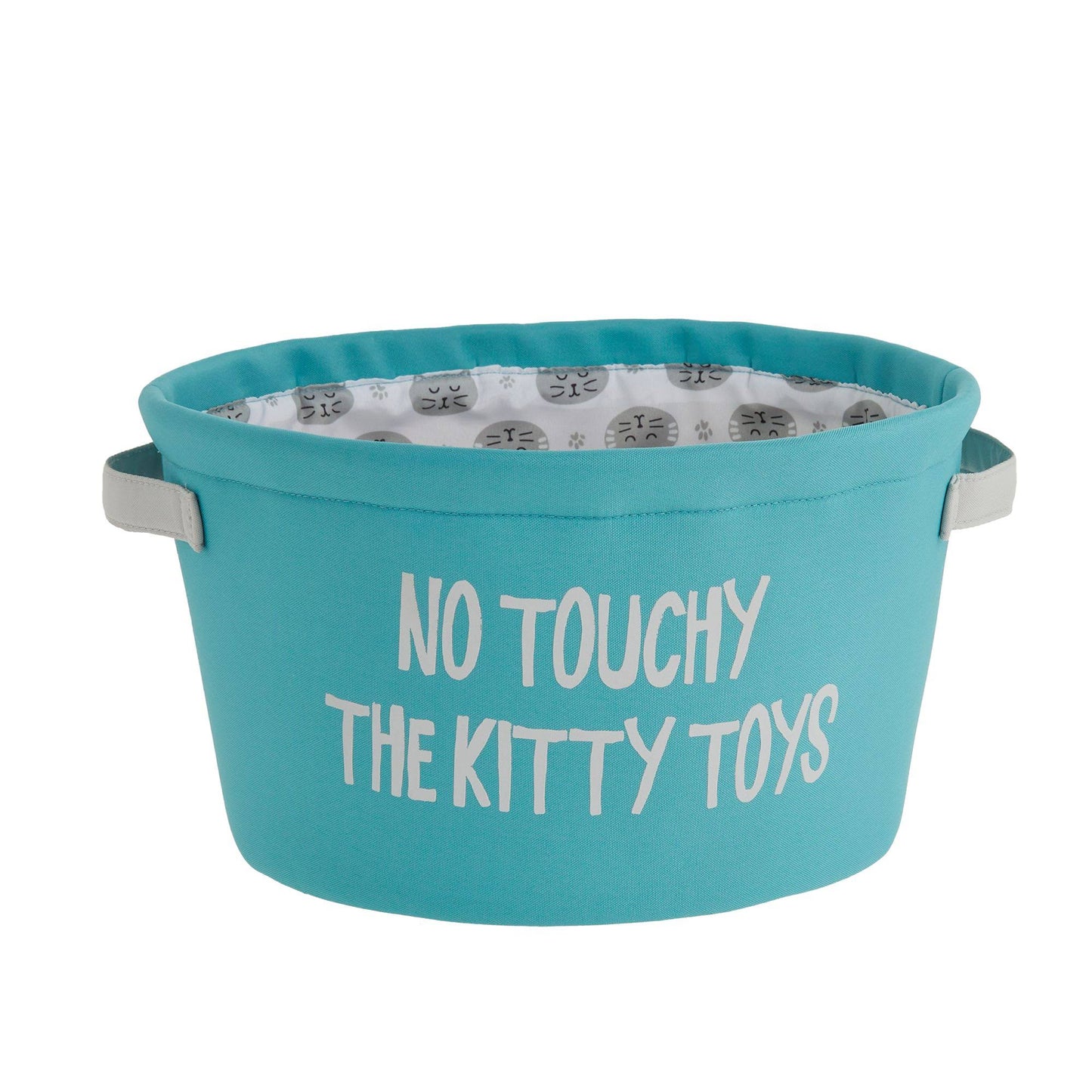 Whisker City Basket Cat Toy Teal (1 ct)