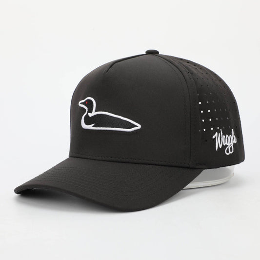 Adult Waggle Loon Lake Golf Snapback Hat