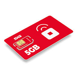 5GB 5G + Unlimited Everything Plan By Red Pocket Mobile + Phone SIM Card by Red Pocket Mobile