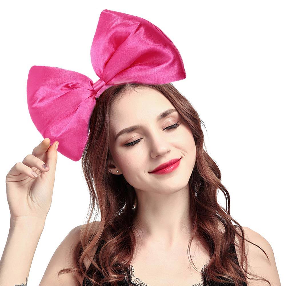 Ztl Women Huge Bow Headband Hairband Hair Hoop Costume Accessories Party Props