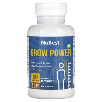 (Pack of 3) Grow Power by NuBest - Support Healthy Growth Supplement for Children (10+) & Teenagers