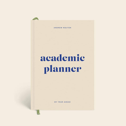 Academic Year Planner Joy - White