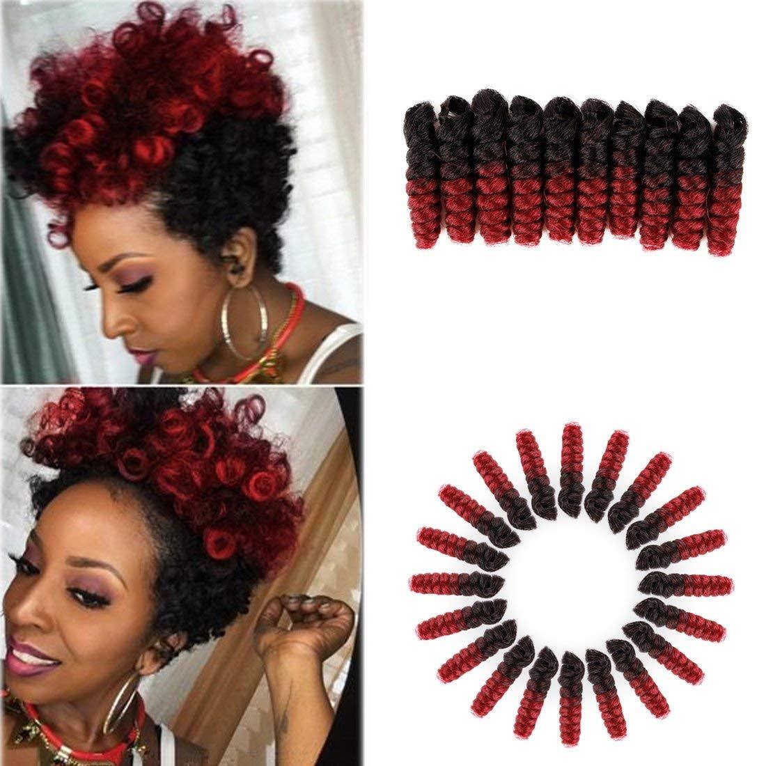 Women Phocas Synthetic Saniya Curly Crochet Hair Crochet Braids