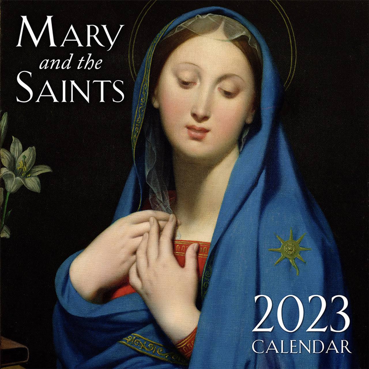 2023 Mary and The Saints Wall Calendar