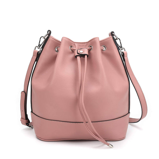 Afkomst Bucket Bags and Purses for Women Drawstring Hobo and Shoulder Handbags with 2 Detachable Straps