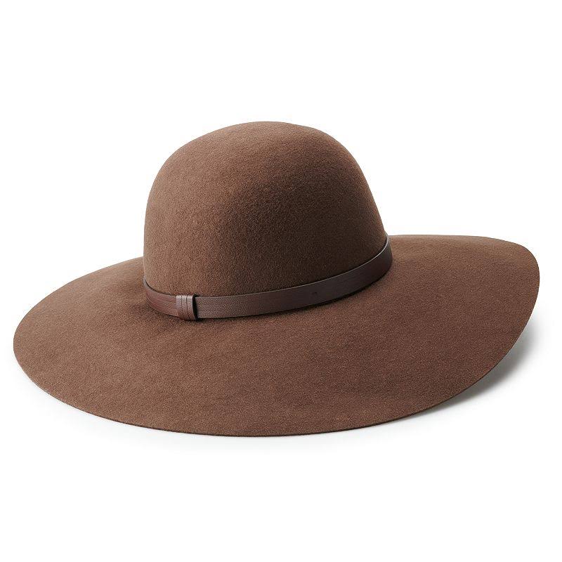 Womens Sonoma Goods For Life Felt Floppy Hat