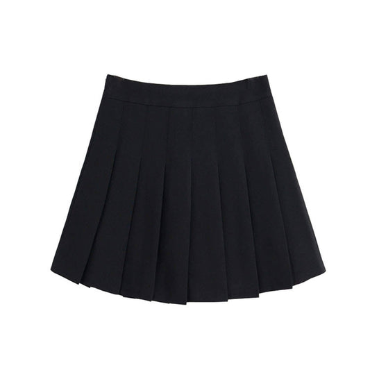 ZHANCHTONG Womens High Waist A-Line Pleated Mini Skirt Short Tennis Skirt